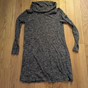 women's Knox Rose Gray Long Sleeve Turtleneck Sweater Dress Size Medium